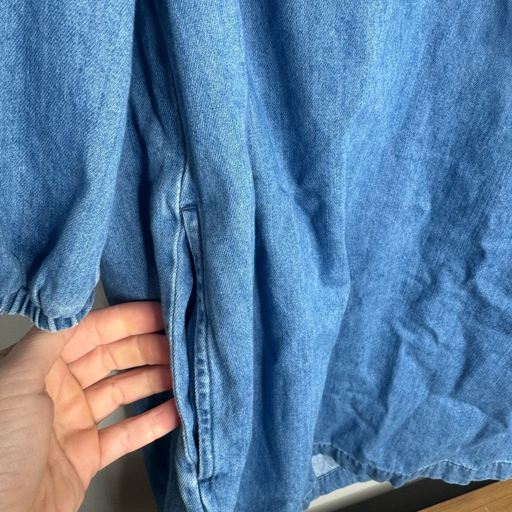 GAP Light Blue Denim dress - Picture 2 of 4